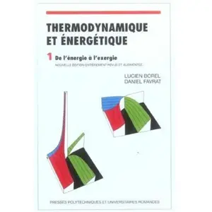 Presses Polytechniques Romandes Thermodynamique et énergétique pas cher