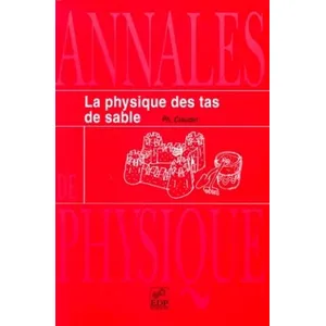 Edp Sciences Physique des tas de sable pas cher