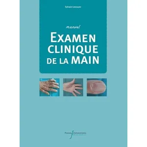 Presses universitaire François Rabelais Examen clinique de la main pas cher