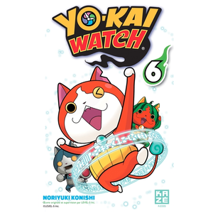 Crunchyroll Kaze Livre - Yo-Kai Watch T.6 - Collection Livres pour enfants - Auteur Nate Adams - Date de parution 01/09/2015 pas cher