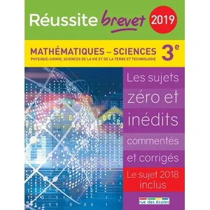 Rue Des Ecoles Mathématiques-Sciences 3e pas cher