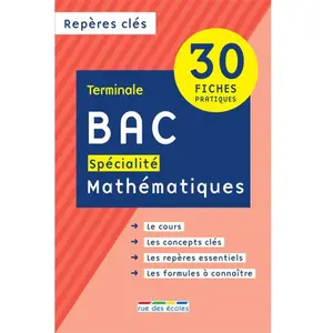 Rue Des Ecoles Bac SpÃ©cialitÃ© MathÃ©matiques Tle pas cher