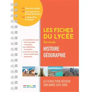 Rue Des Ecoles Histoire-Géographie Tle - Les Fiches Du Lycée pas cher