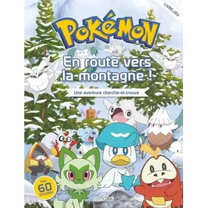 Dragon DOr - Pokemon Cherche-et-trouve En route vers la montagne Avec des stickers Dès 6 ans - - The Pokemon Company pas cher