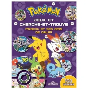 ISBN Dragon D'or Livres Du Pokémon - Jeux et cherche-et-trouve - Pikachu et ses amis de Galar pas cher