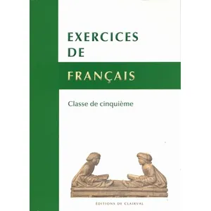 Traditions Monastiques Eds Exercices de français - Classe de cinquième pas cher