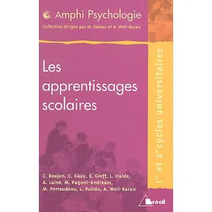 Bréal Les apprentissages scolaires pas cher