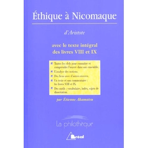 Comparateur de prix : Bréal Ethique À Nicomaque D'aristote
