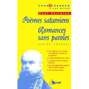 Bréal Poèmes Saturniens Suivi De Romances Sans Paroles, Paul Verlaine pas cher
