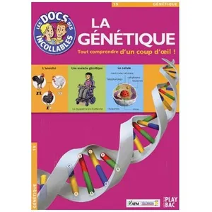 La Génétique - Tout Comprendre D'un Seul Coup D'oeil ! pas cher
