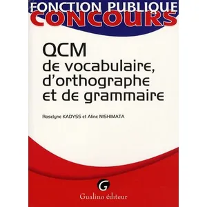 Gualino Eds Qcm de vocabulaire, d'orthographe et de grammaire