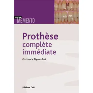 Cdp Prothèse complète immédiate pas cher