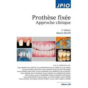 Cdp Prothèse Fixée - Approche Clinique pas cher