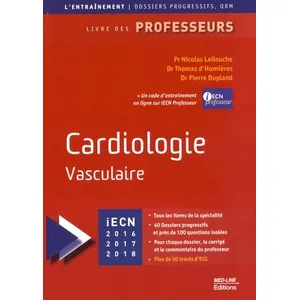Med-Line Cardiologie Vasculaire - Livre Des Professeurs, Edition 2016-2017-2018 pas cher