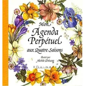 Equinoxe Mon Agenda Perpetuel Aux Quatre Saisons pas cher