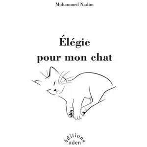 Aden Elégie Pour Mon Chat pas cher