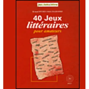 Pole 40 Jeux Littéraires Pour Amateurs pas cher