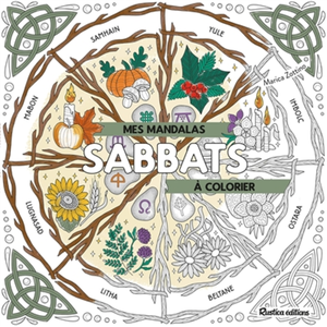 Rustica Mes mandalas Sabbats à colorier pas cher