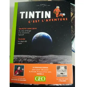 Comparateur de prix : Revue trimestrielle - Moulinsart - Tintin cest laventure N1 - Objectif Lune - 144 pages - 2019