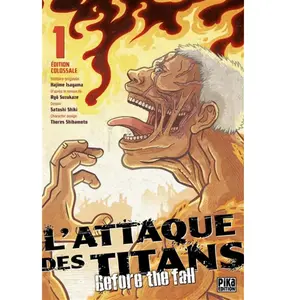 Inconnu L'Attaque des Titans - Before the Fall Edition Colossale Tome 1 pas cher