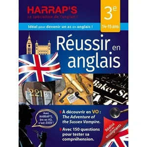 Harrap's Réussir En Anglais 3e - The Adventure Of The Sussex Vampire pas cher
