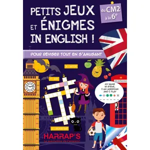 Harrap's Petits Jeux Et Énigmes In English - Du Cm2 À La 6e pas cher