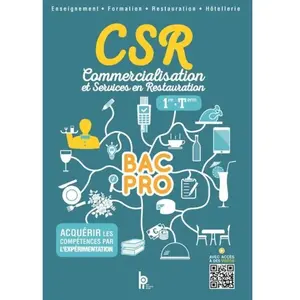 B.p.i. Csr, Commercialisation Et Services En Restauration Bac Pro 1re Term pas cher