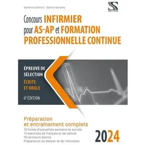 Setes Concours infirmier pour AS-AP et formation professionnelle continue pas cher