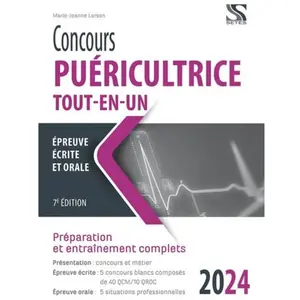 Setes Concours Puéricultrice - Tout-En-Un pas cher
