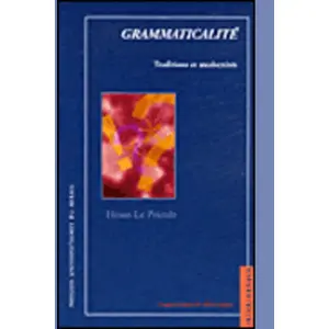 Presses Universitaires Du Midi Grammaticalité - Traditions Et Modernités pas cher