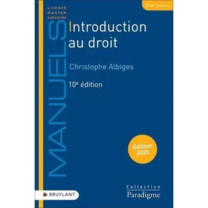 Bruylant Introduction au droit pas cher