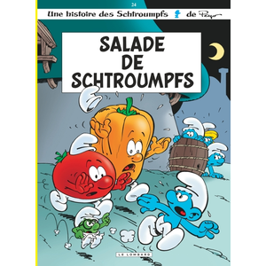 LOMBARD LES SCHTROUMPFS TOME 24 : SALADE DE SCHTROUMPFS, Peyo pas cher
