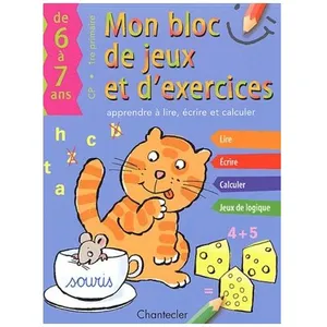 Chantecler Bloc de jeux et d'exercies pas cher