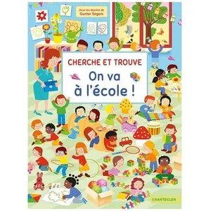 Chantecler Cherche et trouve on va a l'ecole pas cher