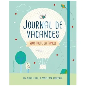 Journal de vacances pour toute la famille pas cher
