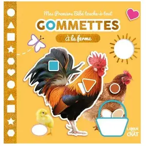 ISBN Langue au Chat Editions A La Ferme - Gommettes pas cher