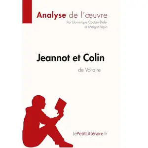 Lepetitlitteraire Fiche De Lecture - Jeannot Et Colin De Voltaire pas cher