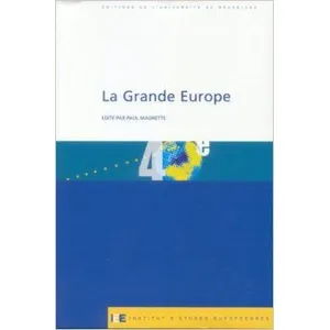 Universite De Bruxelles Eds La grande europe pas cher