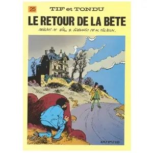 Comparateur de prix : Tif Et Tondu Tome 25 - Le Retour De La Bête