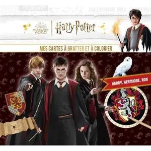 Play Bac Eds Harry Potter, Mes Cartes À Gratter - Harry, Hermione, Ron pas cher