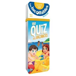150 Quiz Des Vacances, De La Grande Section Au Cp, 5-6 Ans pas cher