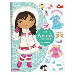 Play Bac Habille Anouk Au Groenland - 300 Stickers pas cher