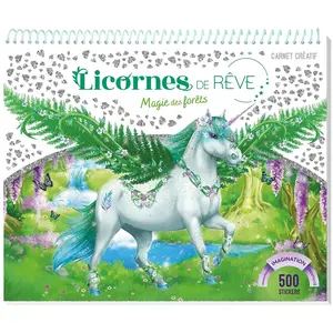 Play Bac Eds Licornes De Rêve - Magie De La Forêt. 500 Stickers Inclus pas cher