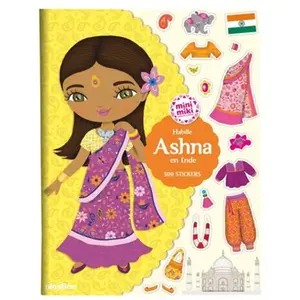 Play Bac Eds Habille Ashna En Inde - Avec 300 Stickers pas cher