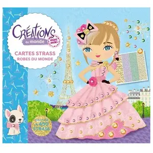 Cartes Strass : Robes Du Monde - Créations Du Monde pas cher