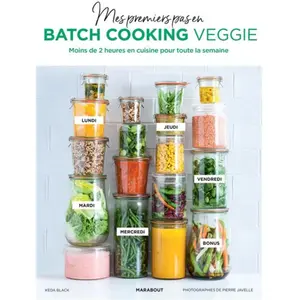 Marabout Mes premiers pas en batch cooking veggie pas cher