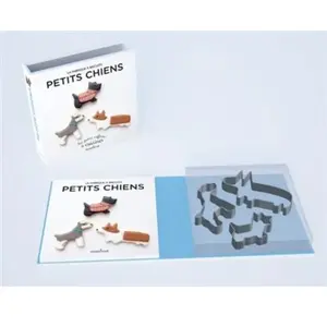 Marabout La Fabrique À Biscuits Petits Chiens - Avec 1 Livre De Recettes De Biscuits Et 3 Emporte-Pièces Chiens pas cher