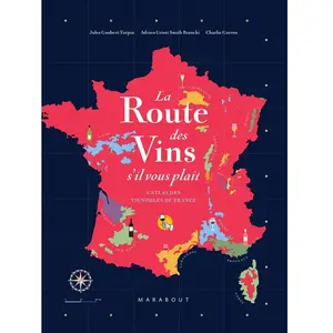 Marabout La route des vins de France. L'atlas des vignobles français. 16 grandes régions, 85 cartes, 2600 ans d'histoire pas cher