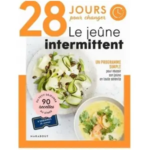 Marabout 28 jours pour changer: Le jeûne intermittent: 32461 pas cher