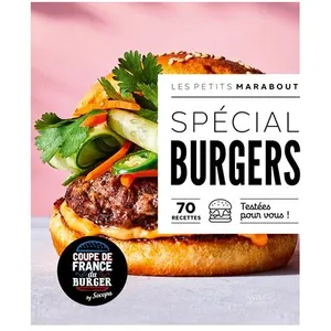 Marabout Livre de cuisine - Spécial Burger - Guide complet pour burgers savoureux et originaux pas cher